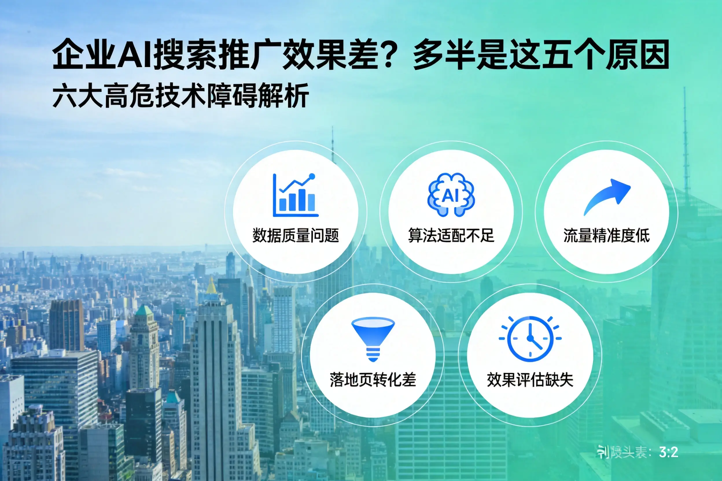 得荣企业AI搜索推广效果差？多半是这五个原因